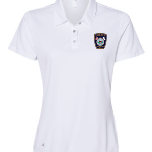 MPD Women's White Adidas Polo - Patch Logo